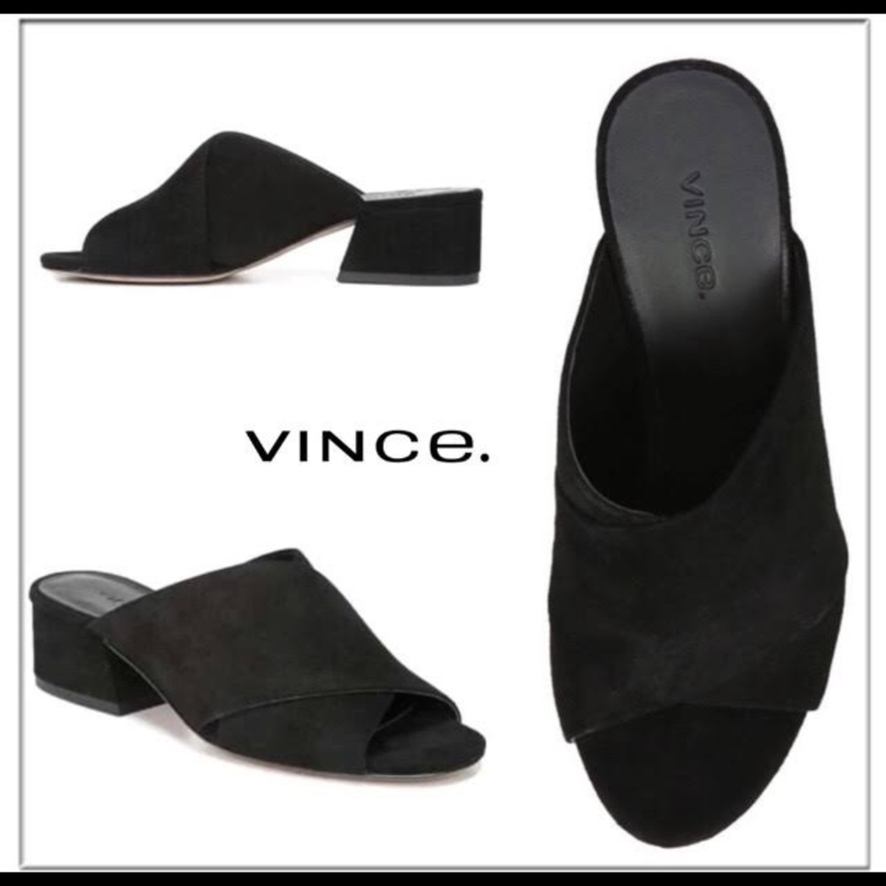 Vince Karsen Suede Sandals
